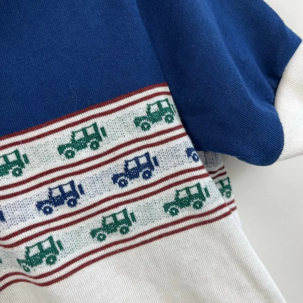 Vintage OshKosh B'gosh Jeep Polo Shirt 7 USA